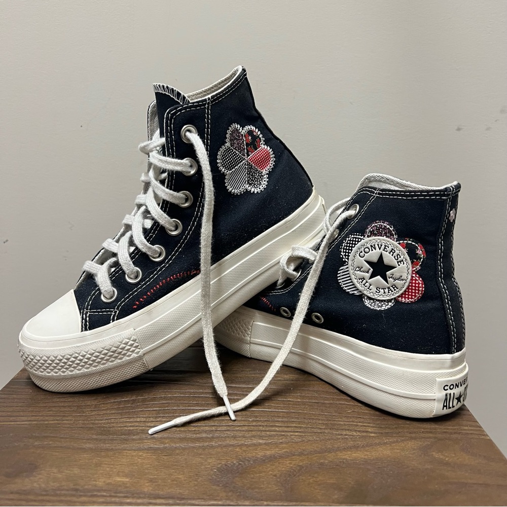 Chuck Taylor All Star Lift Platform Crafted Patchwork